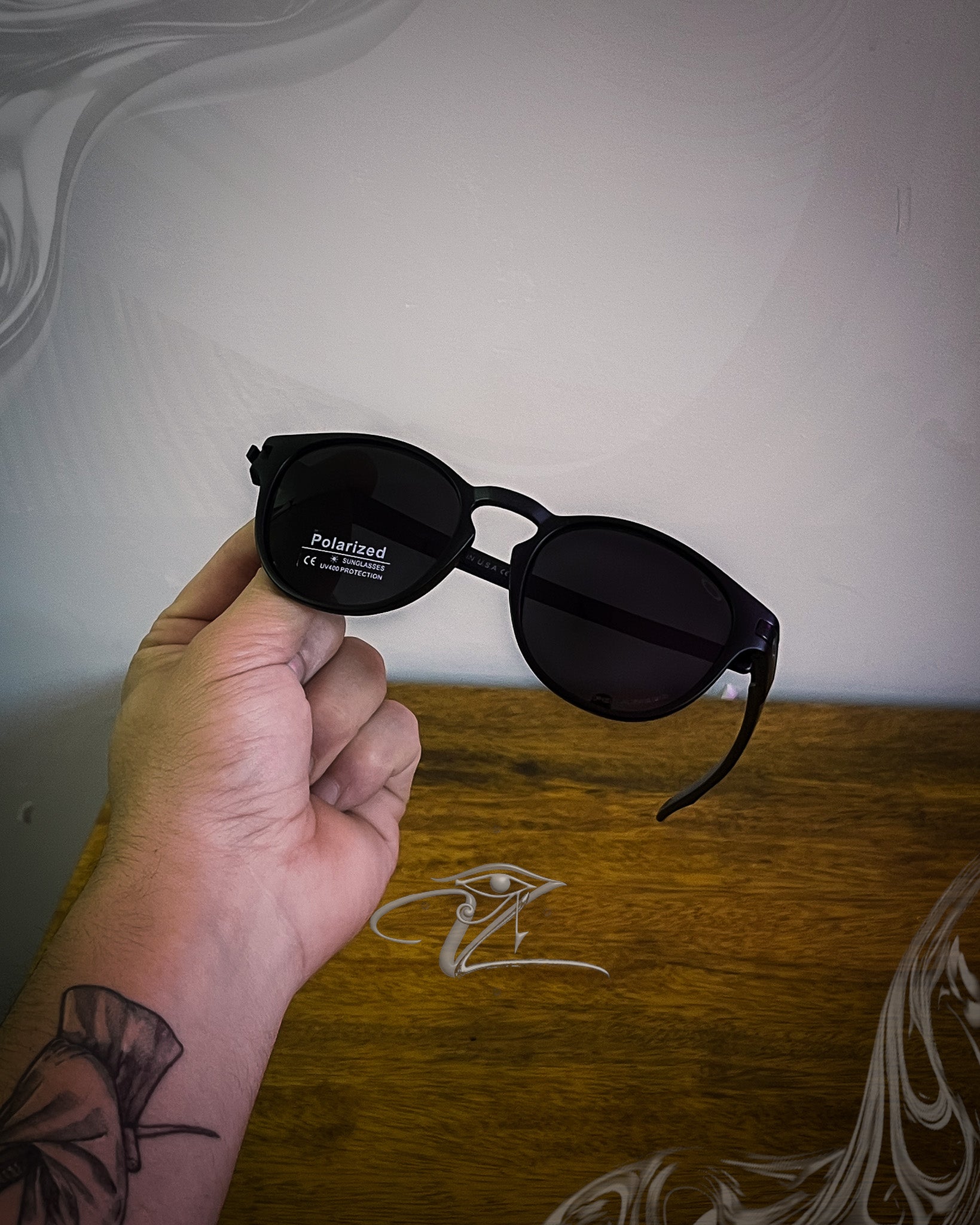 Óculos Latch Matte Black Black Iridium Polarized