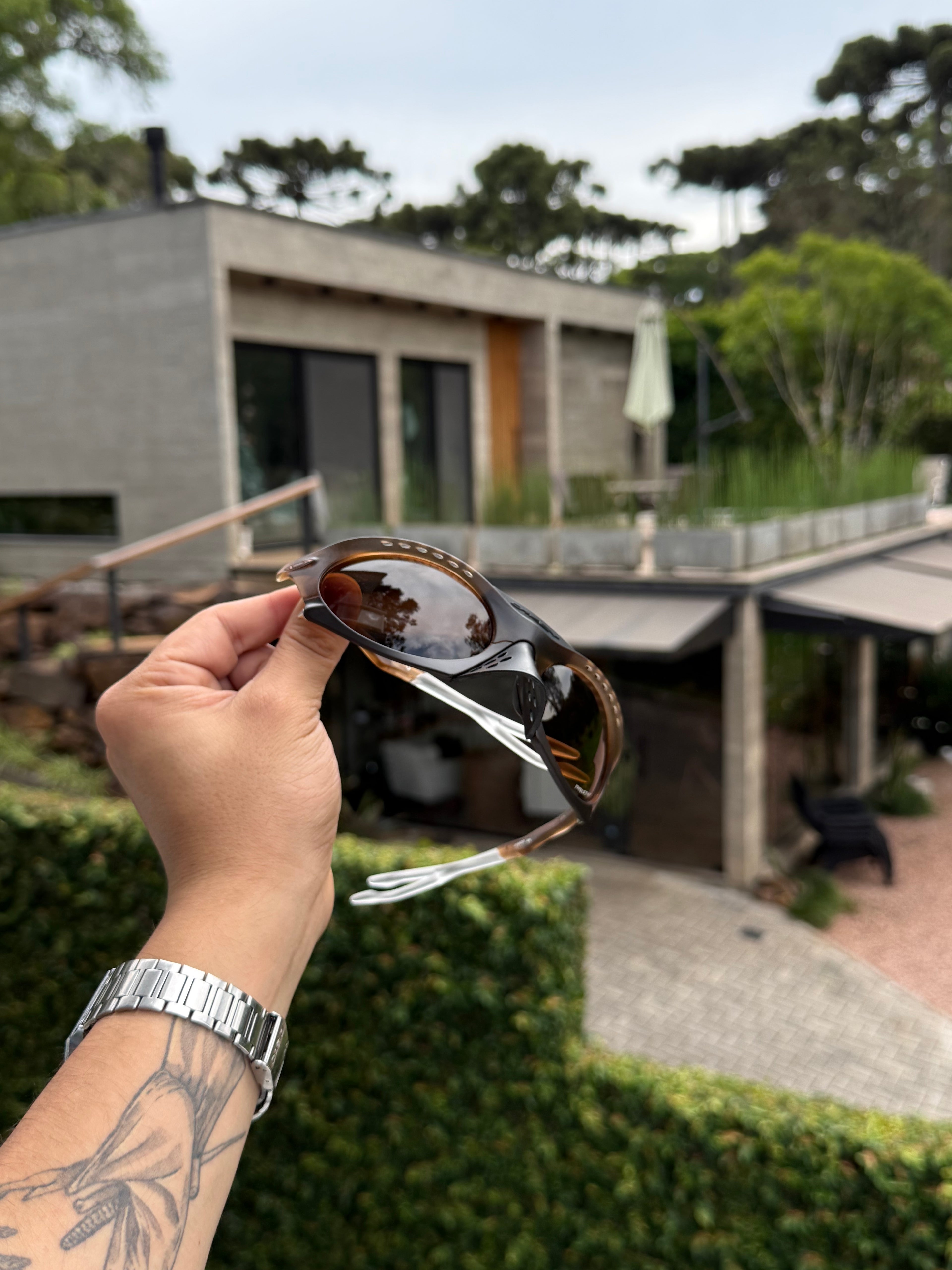 Óculos Plantaris Marrom - Brown Tungsten