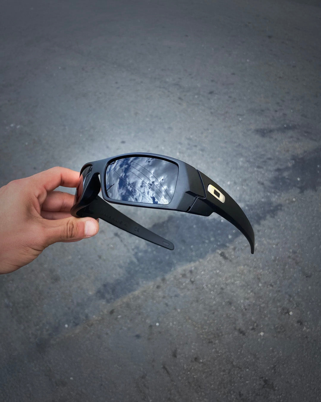 Óculos Gascan Preto - Matte Black Black Iridium