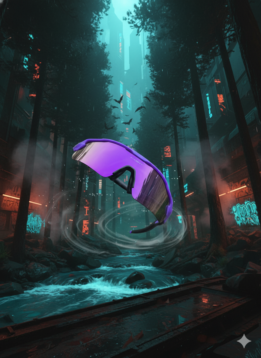 Óculos Radar EV Roxa Custom Lilac Metallic