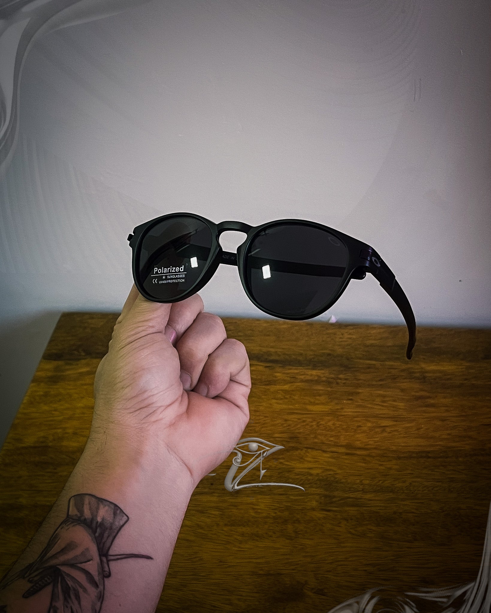 Óculos Latch Matte Black Black Iridium Polarized