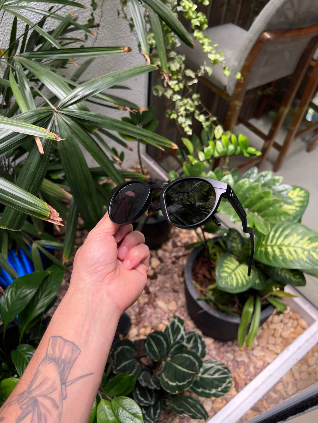 Óculos HSTN Preto - Matte Black Prizm Black