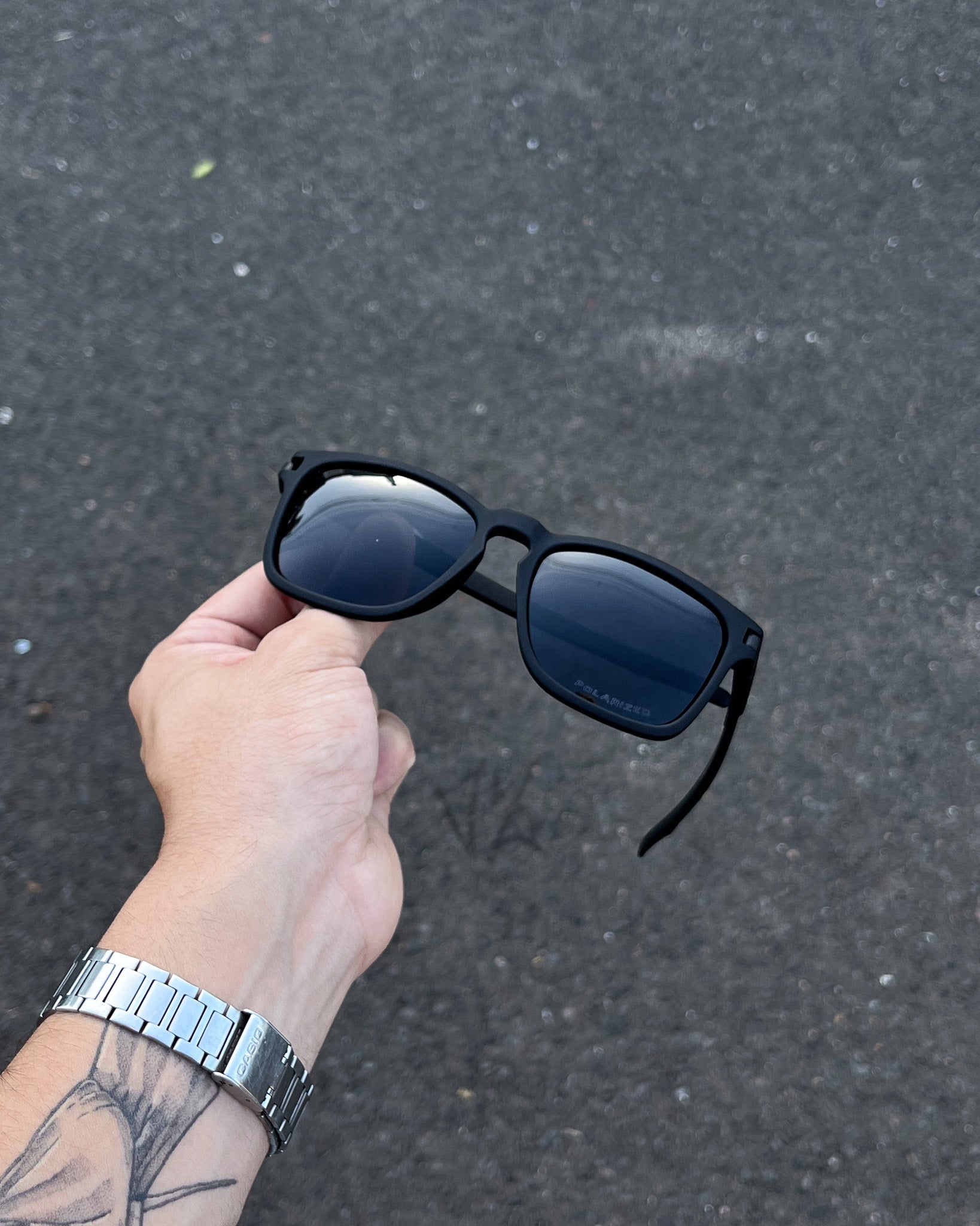 Óculos Latch Square Matte Black Black