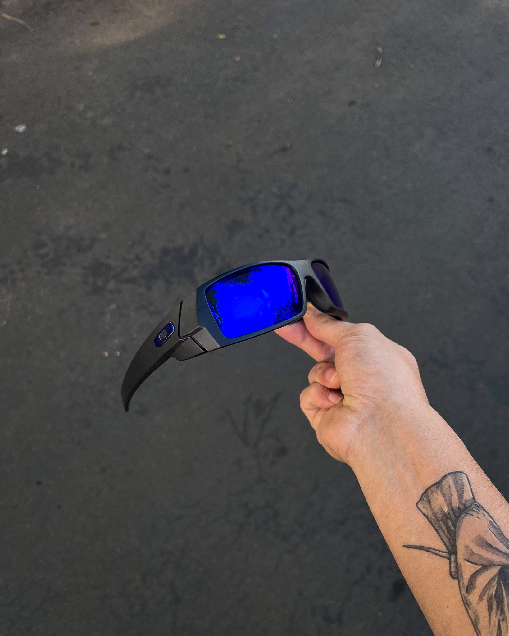 Gascan Matte Black Dark Blue