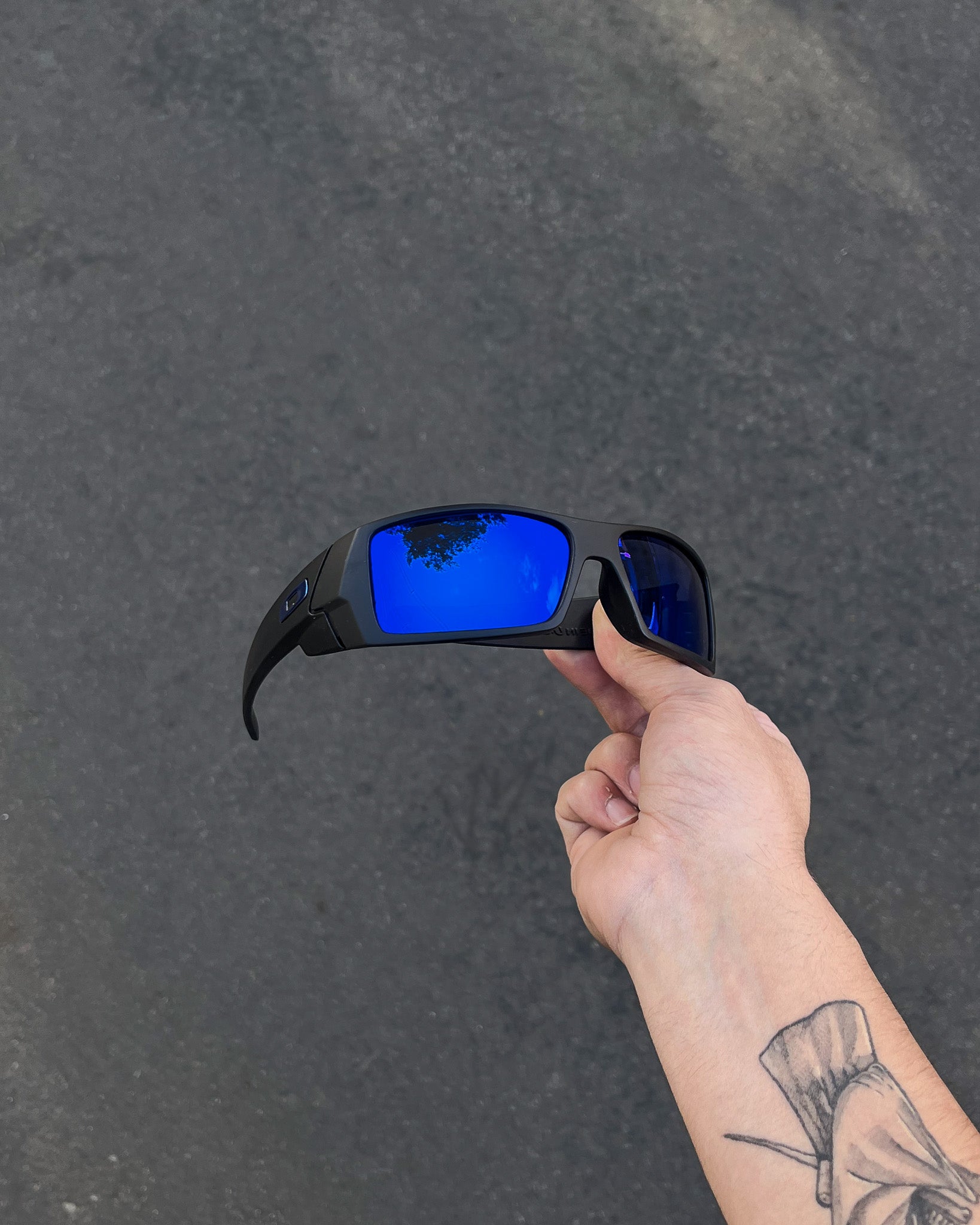 Gascan Matte Black Dark Blue