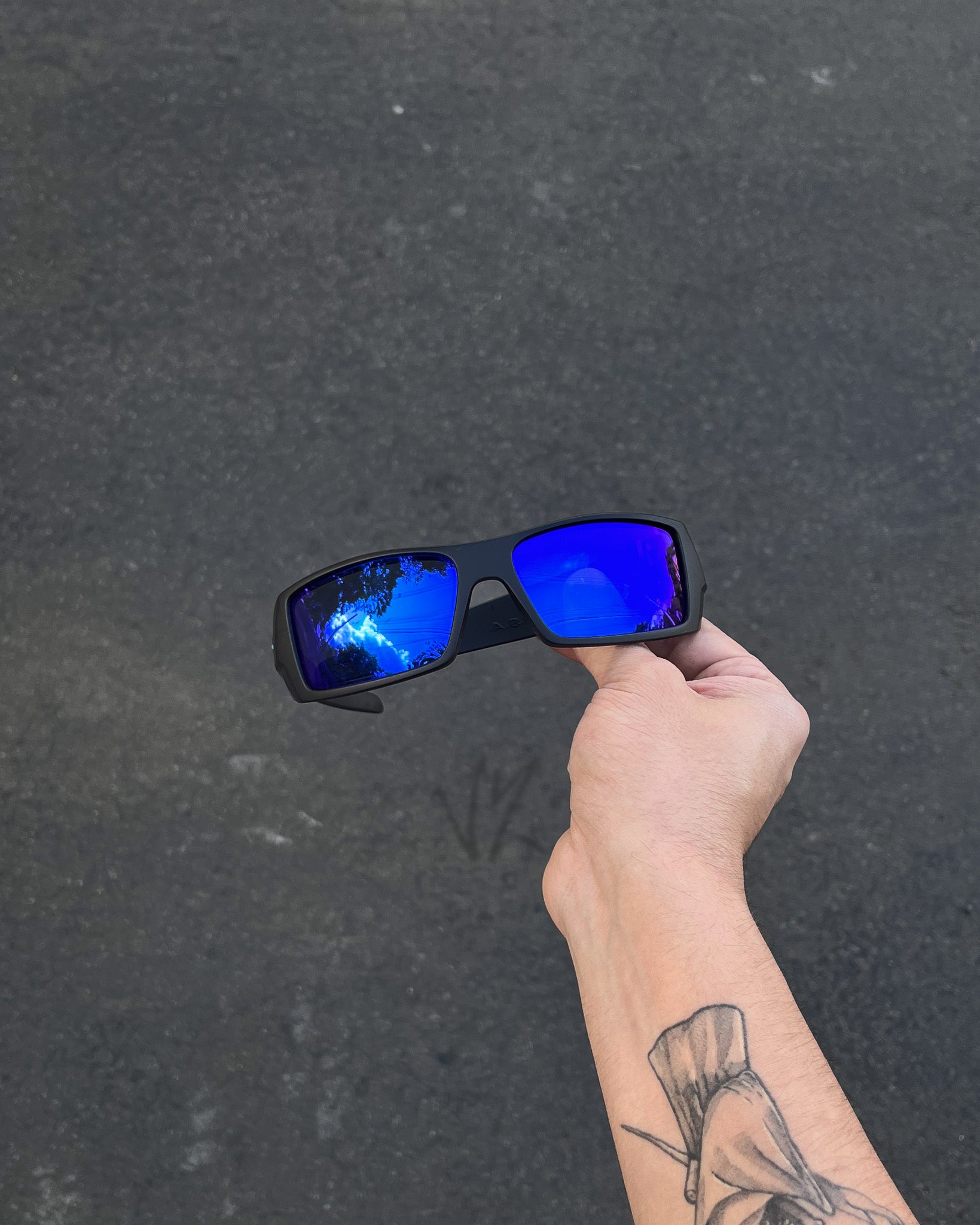 Gascan Matte Black Dark Blue