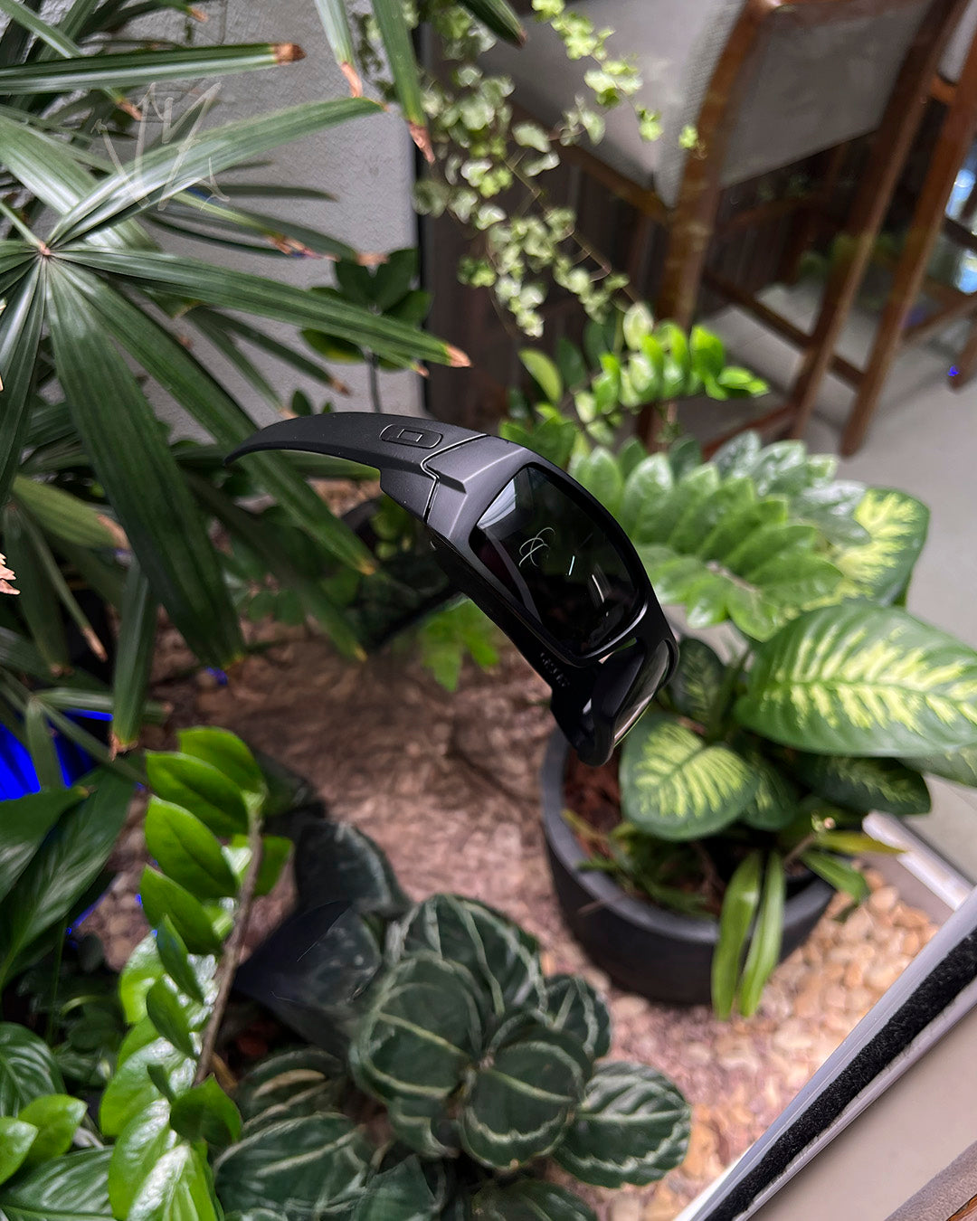 Óculos Gascan Preto - Matte Black Black Iridium