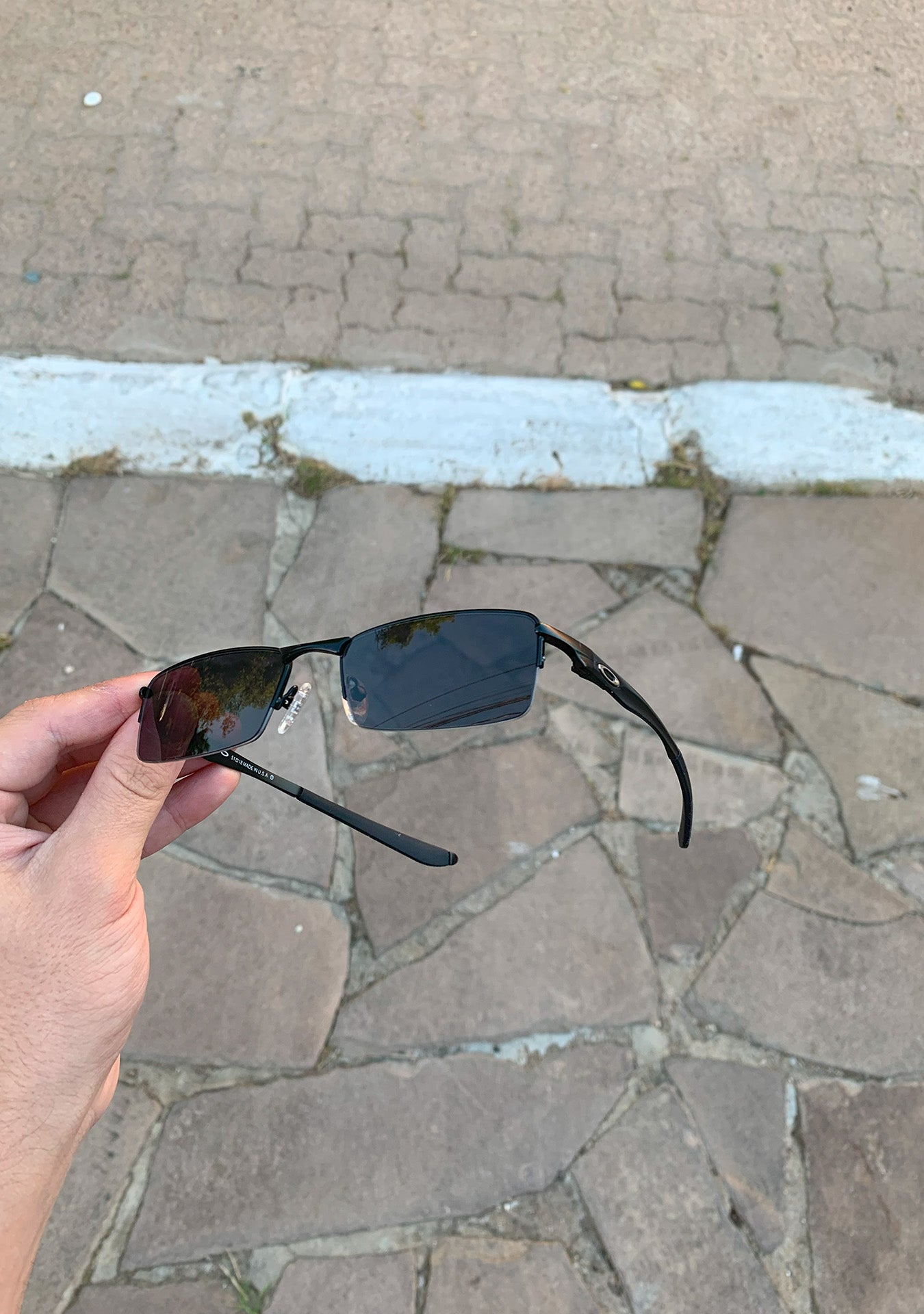 Óculos Vilão Preta - Lupinha do Vilão Black