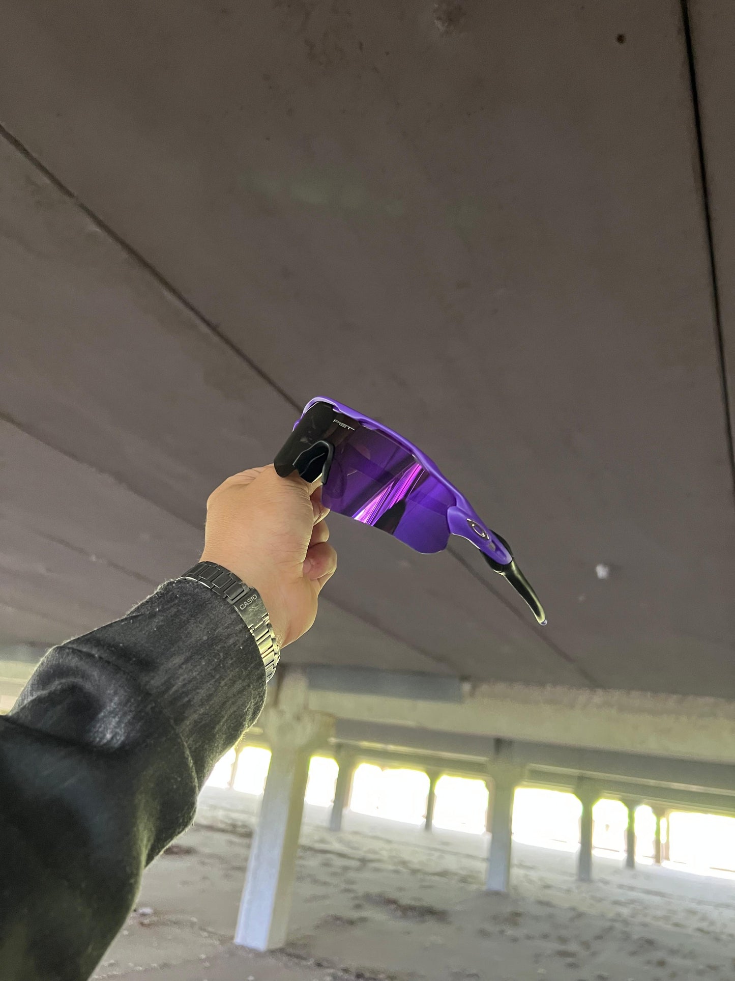 Óculos Radar EV Roxa Custom Lilac Metallic