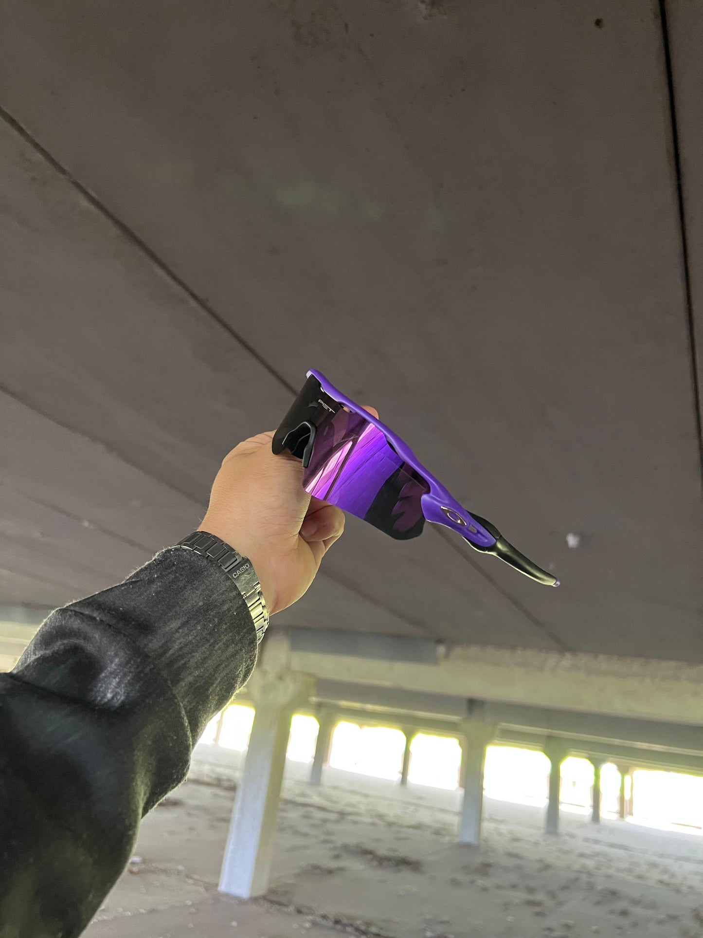 Óculos Radar EV Roxa Custom Lilac Metallic